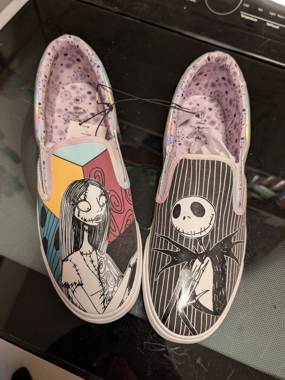 Disney The Nightmare Before Christmas Multicolor Slip-On Flats